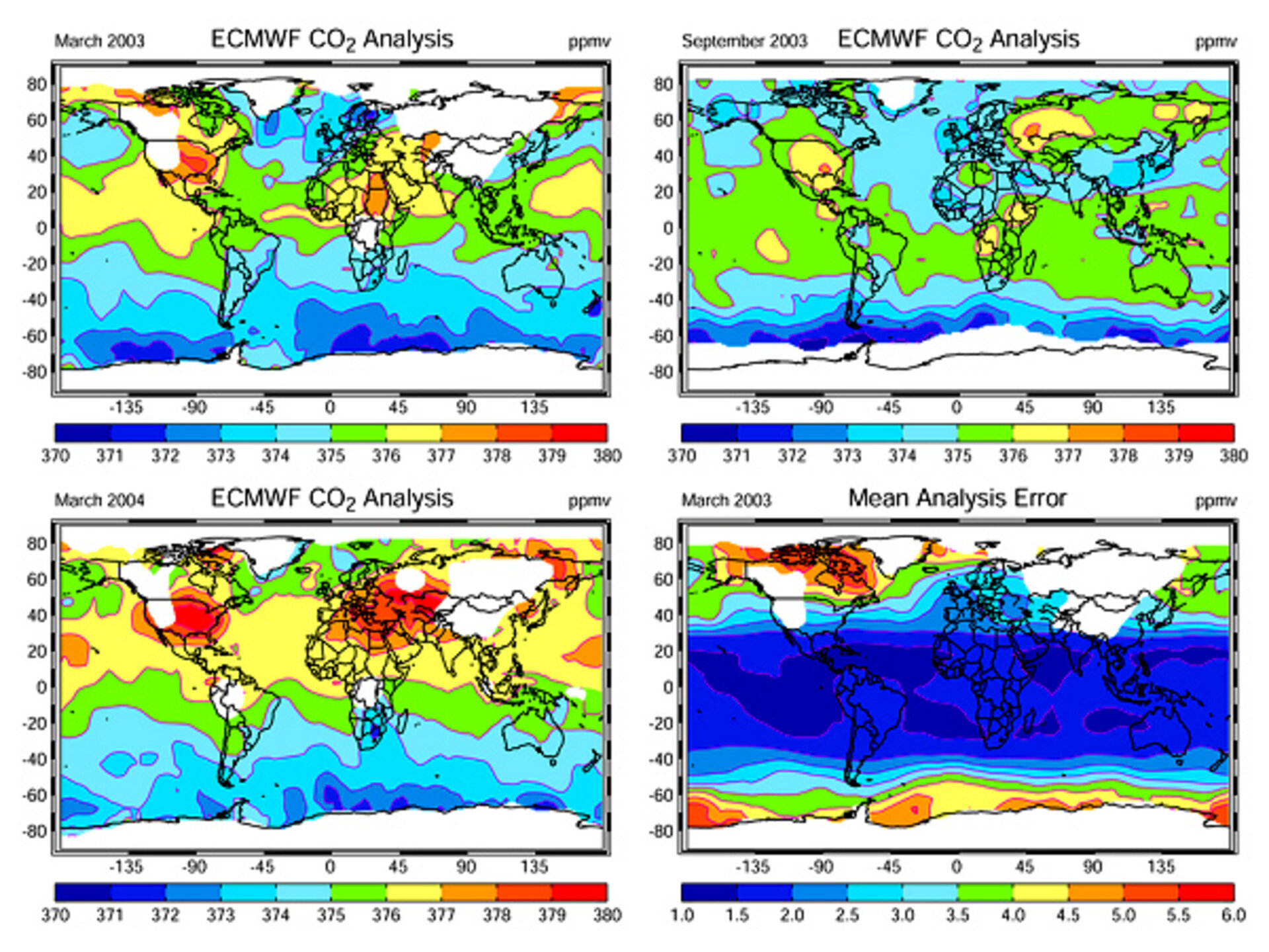 Analisi del CO2 basate in processamento di dati di osservazioni satellitari al European Centre for Medium-Range Weather Forecasts (ECMWF)