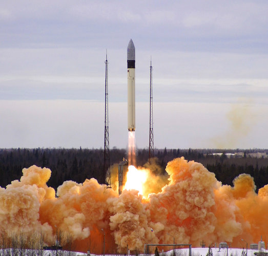 CryoSat's Rockot launcher in operation