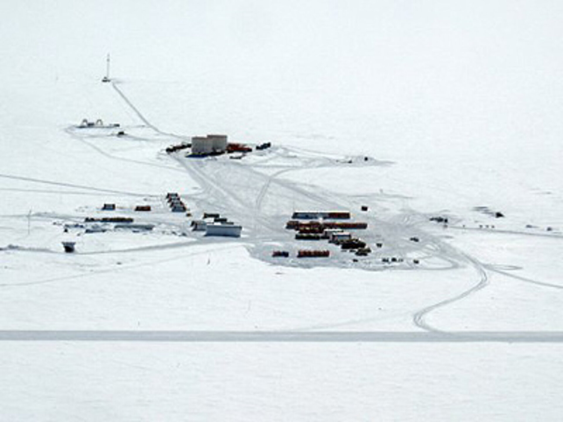 Aerial photograph of Concordia Station