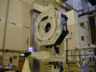 Herschel service module - flight hardware