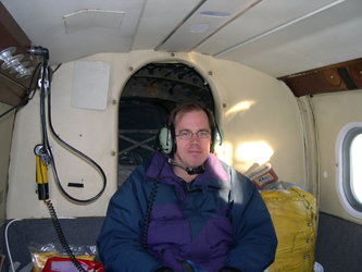 Malcolm Davidson over Svalbard