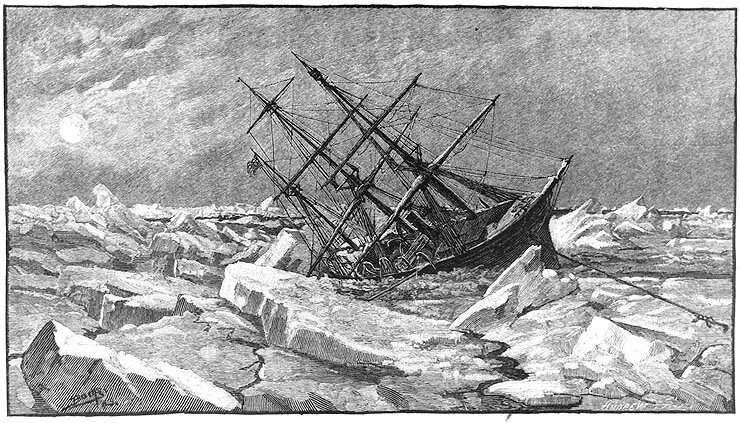 Image from 19th century polar exploration