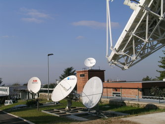 Uplink stations at ESRIN