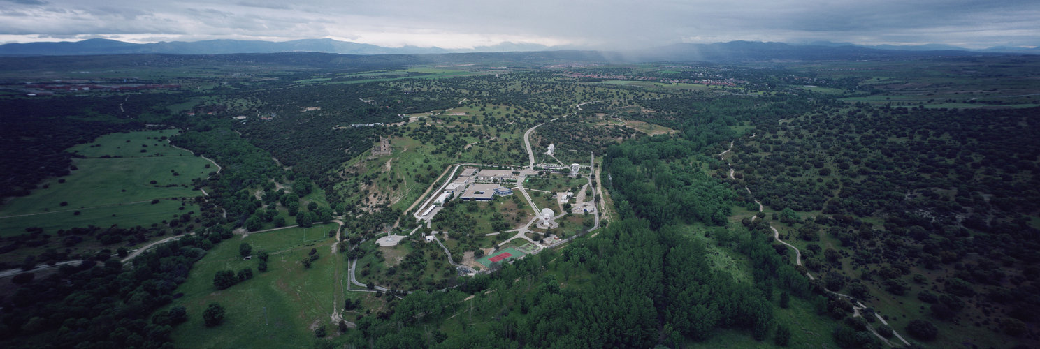 Aerial view of ESAC