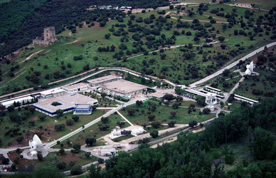 Aerial view of ESAC