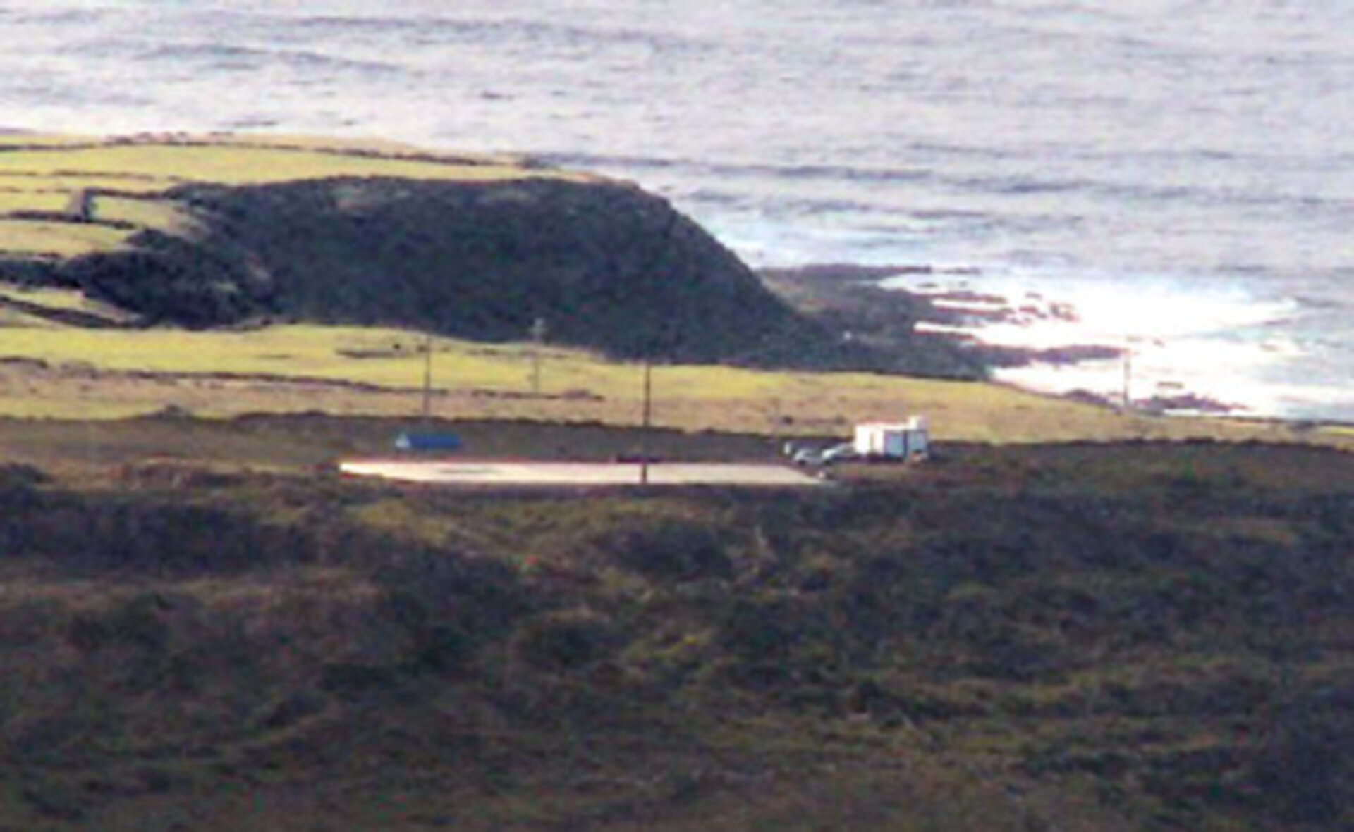 Monte das Flores - Localização da estação de rastreio da ESA