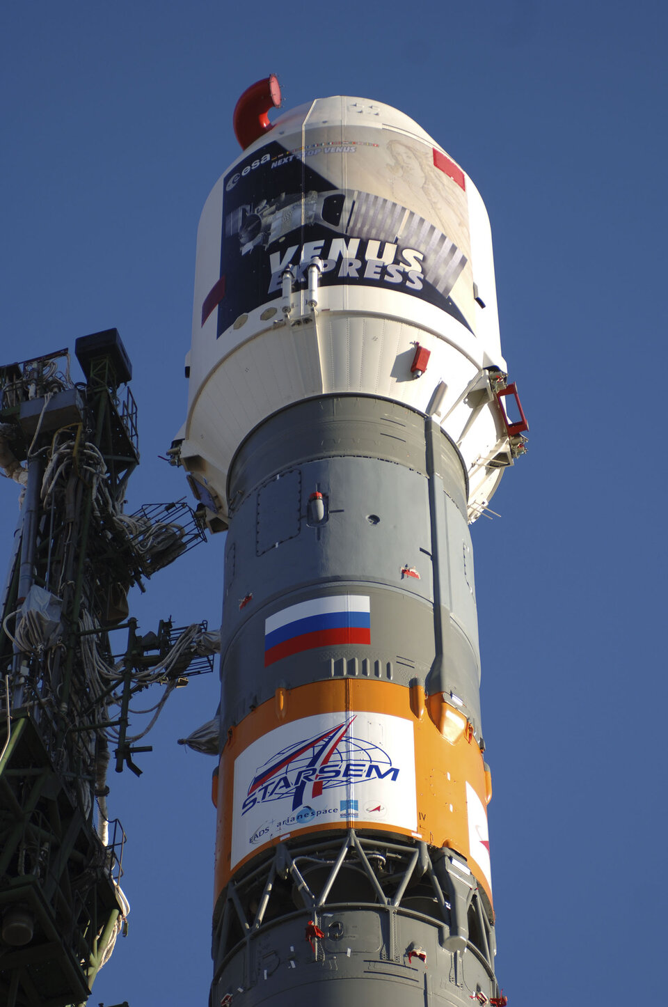 Venus Express atop the Soyuz-Fregat