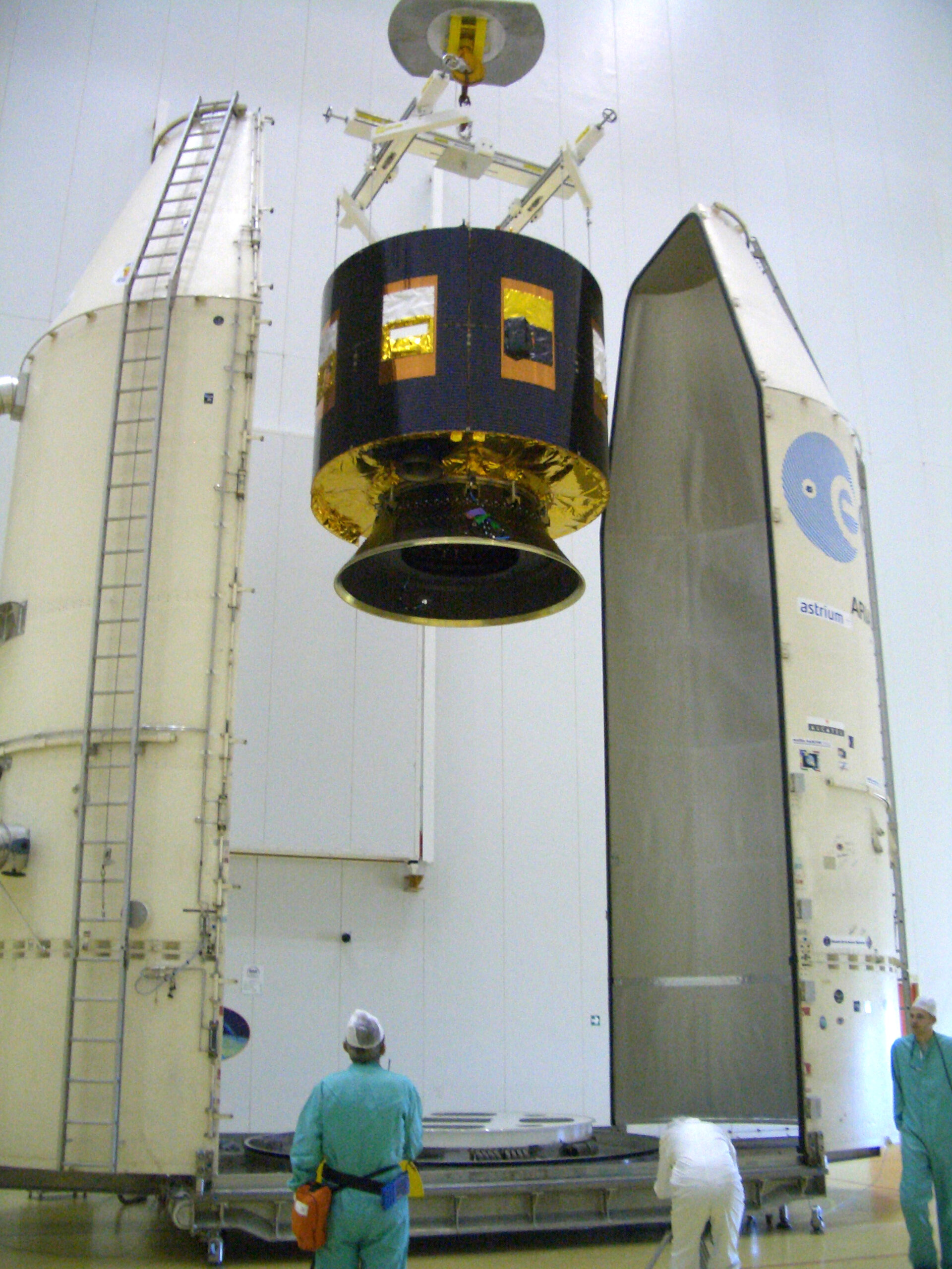 Move of MSG-2 from CCU-2 to launcher