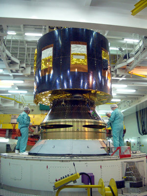 MSG-2 installation on the two shocks attenuators