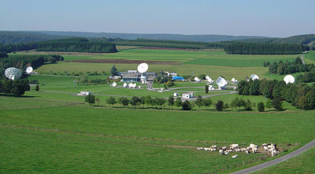 La station ESA de Redu: en pleine campagne ardennaise