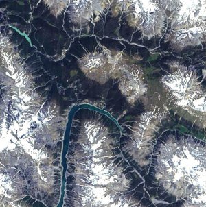Proba image over the Swiss National Park