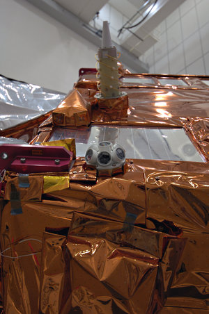 Orbitography systems mounted on ESA's Cryosat satellite