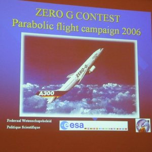 Parabolic flight campaign 2006