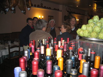 SMOS science team members enjoying the products of Valencia