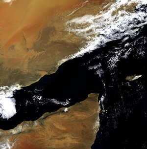 Envisat image of the Gulf of Aden