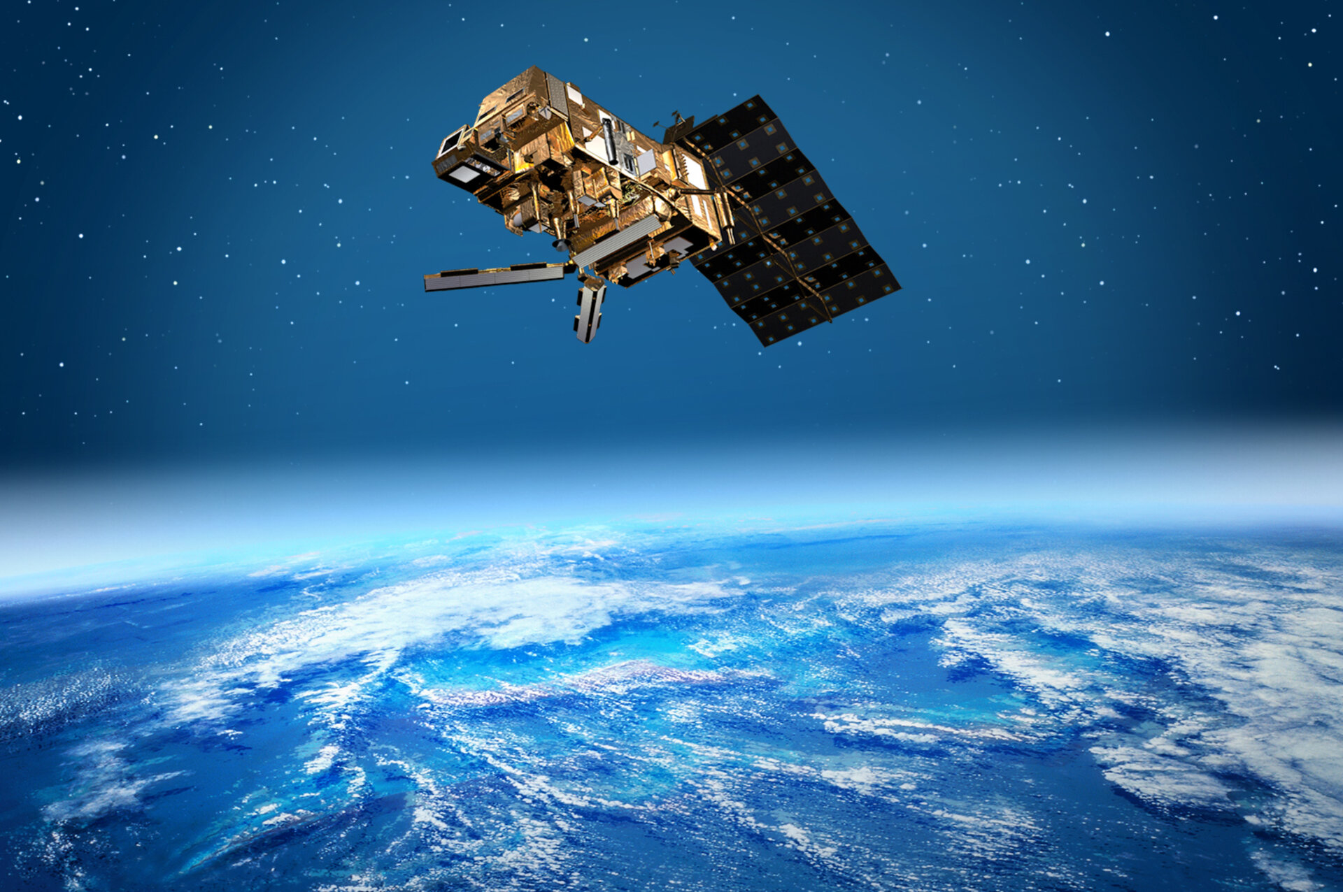 Artist's impression of MetOp-A