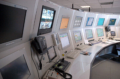 Sala de Control de la Antena de Espacio profundo de la ESA en Cebreros