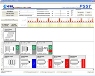 A power system simulation tool for Mars surface applications