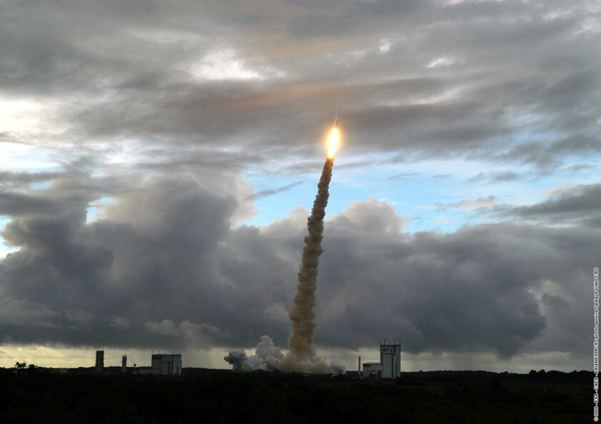 Lancio del Ariane 5 ECA