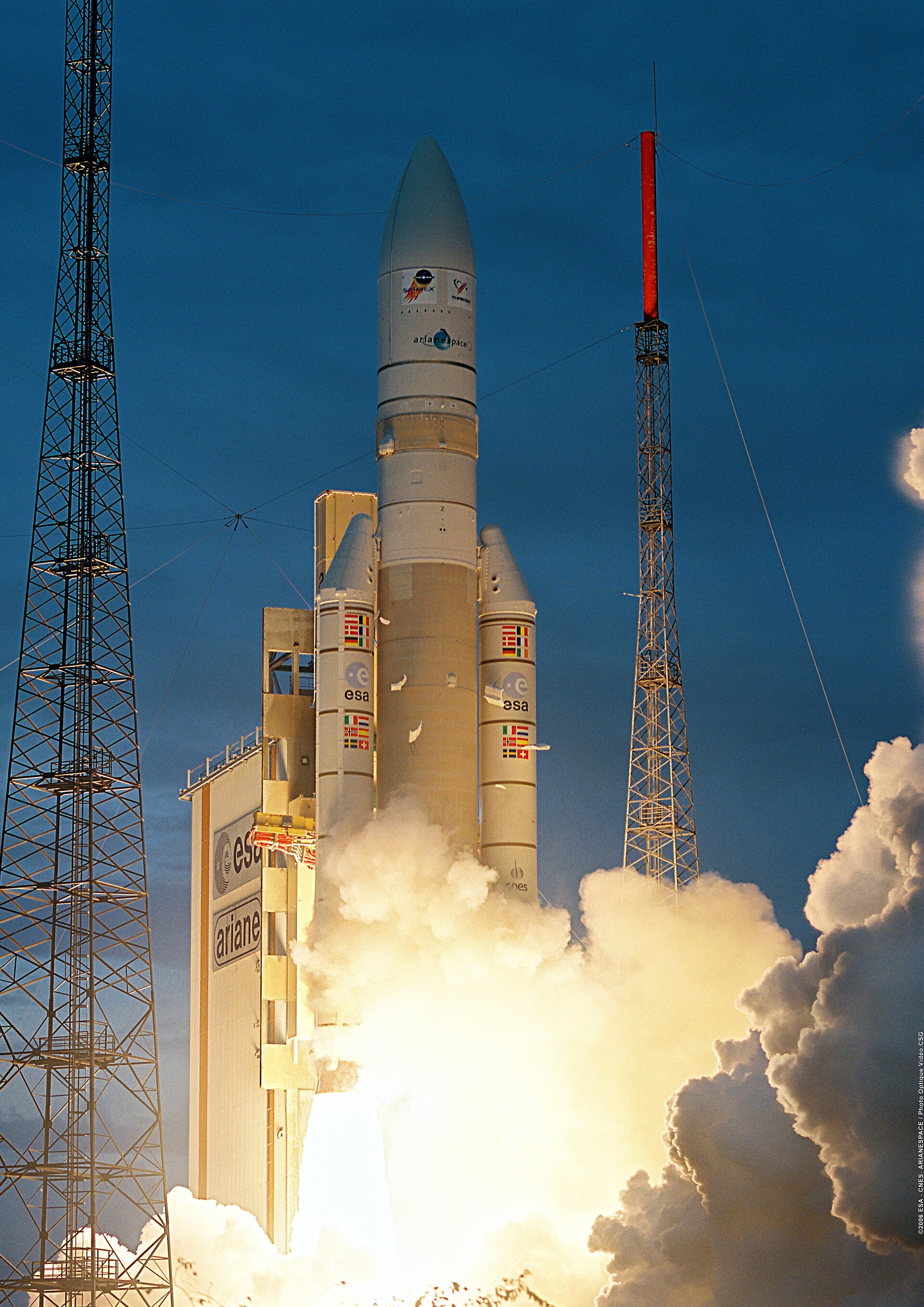 Ariane 5 ECA lift-off