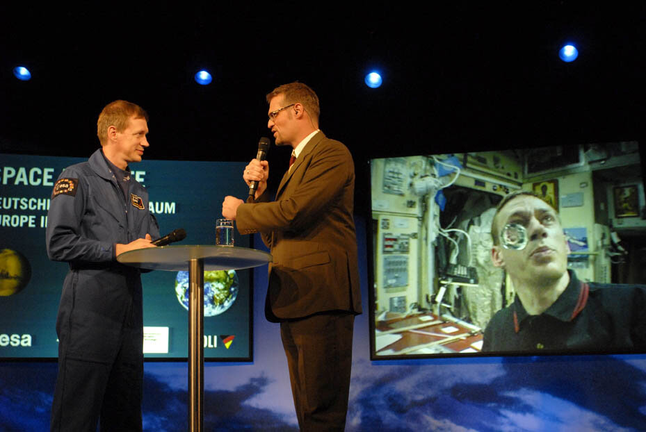 ESA Astronaut F. de Winne