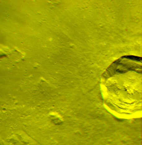 Anaglyph image of Kepler crater