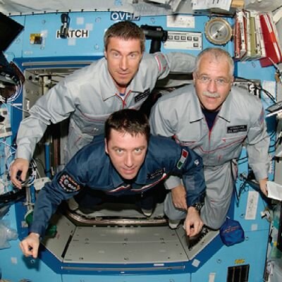 Vittori visited the International Space Station in 2002 and 2005