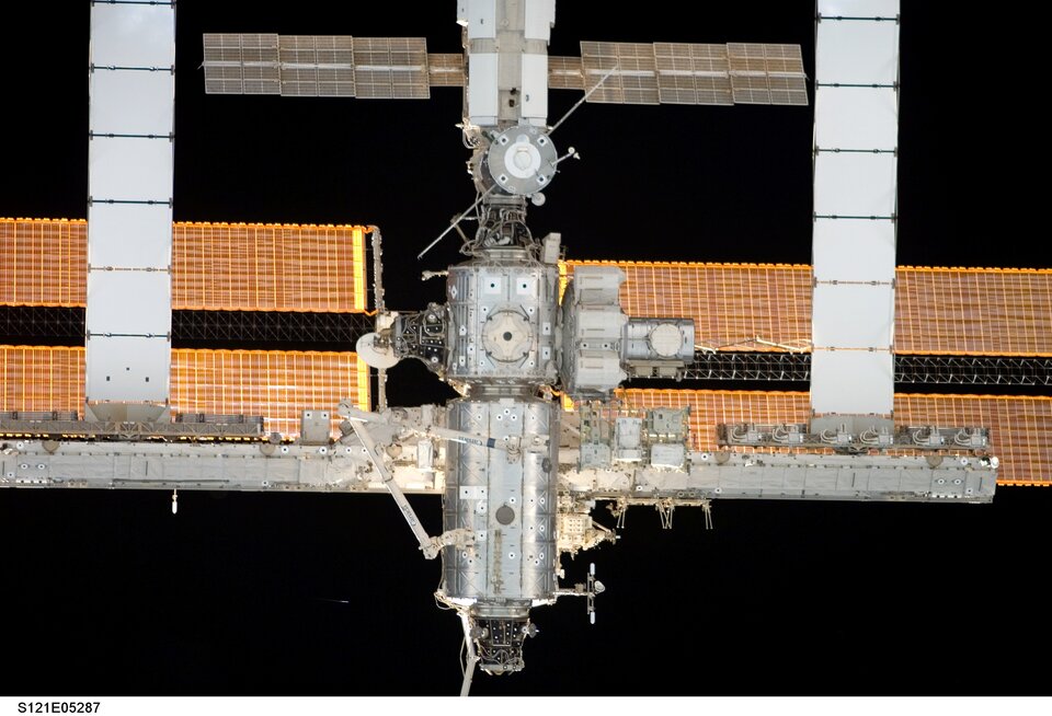 Measuring radiation on the ISS