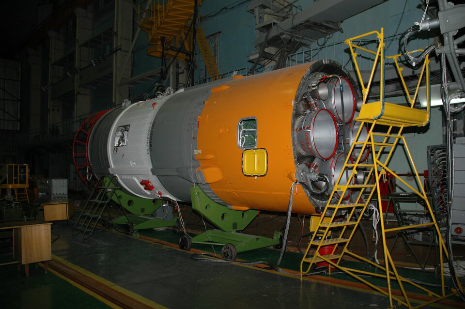 MetOp-A is currently in Baikonur, undergoing final preparation
