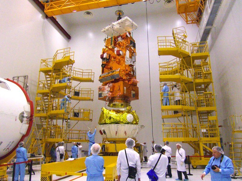 MetOp joining the Fregat upper-stage