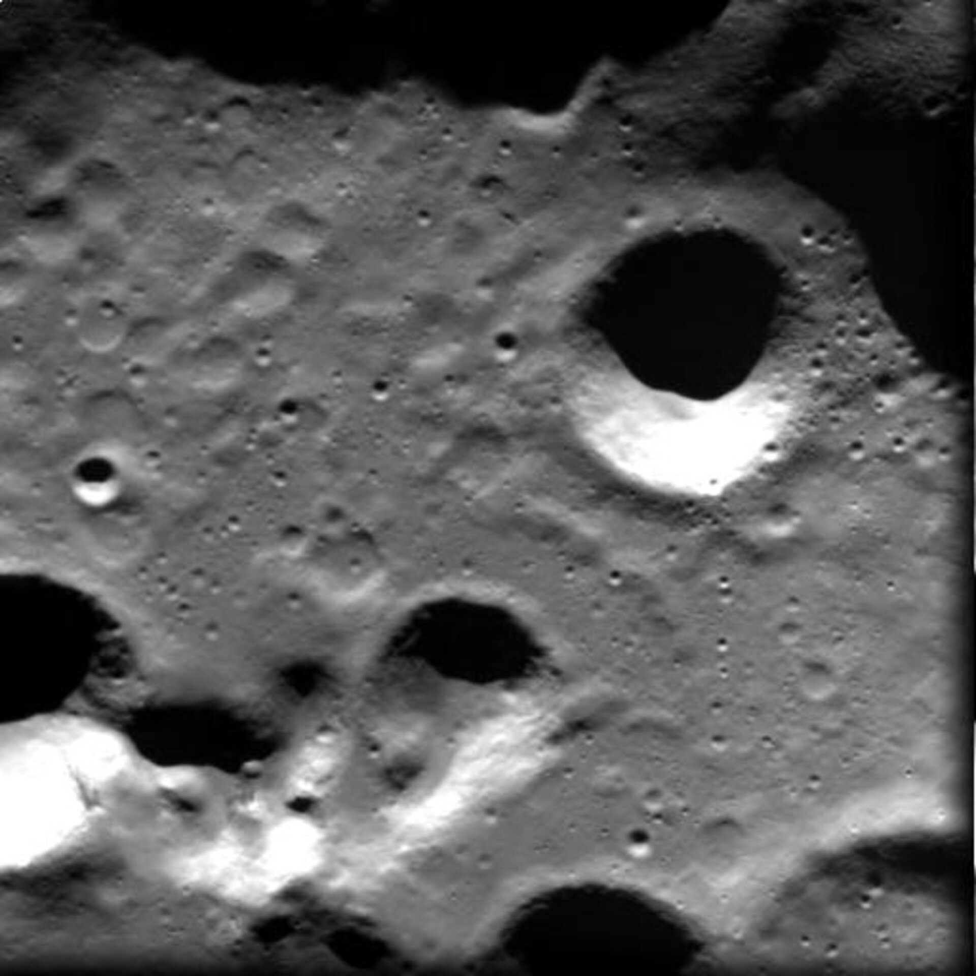 Rim of Jacobi crater as seen by SMART-1