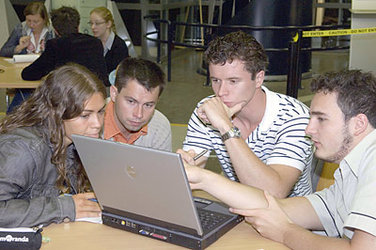 Students at the CEMS workshop