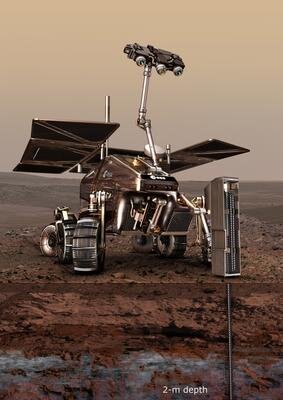 The EXOMARS rover (artist impression) will make use of unprecedented levels of autonomy