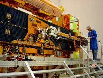 MetOp undergoing preparations in Baikonur