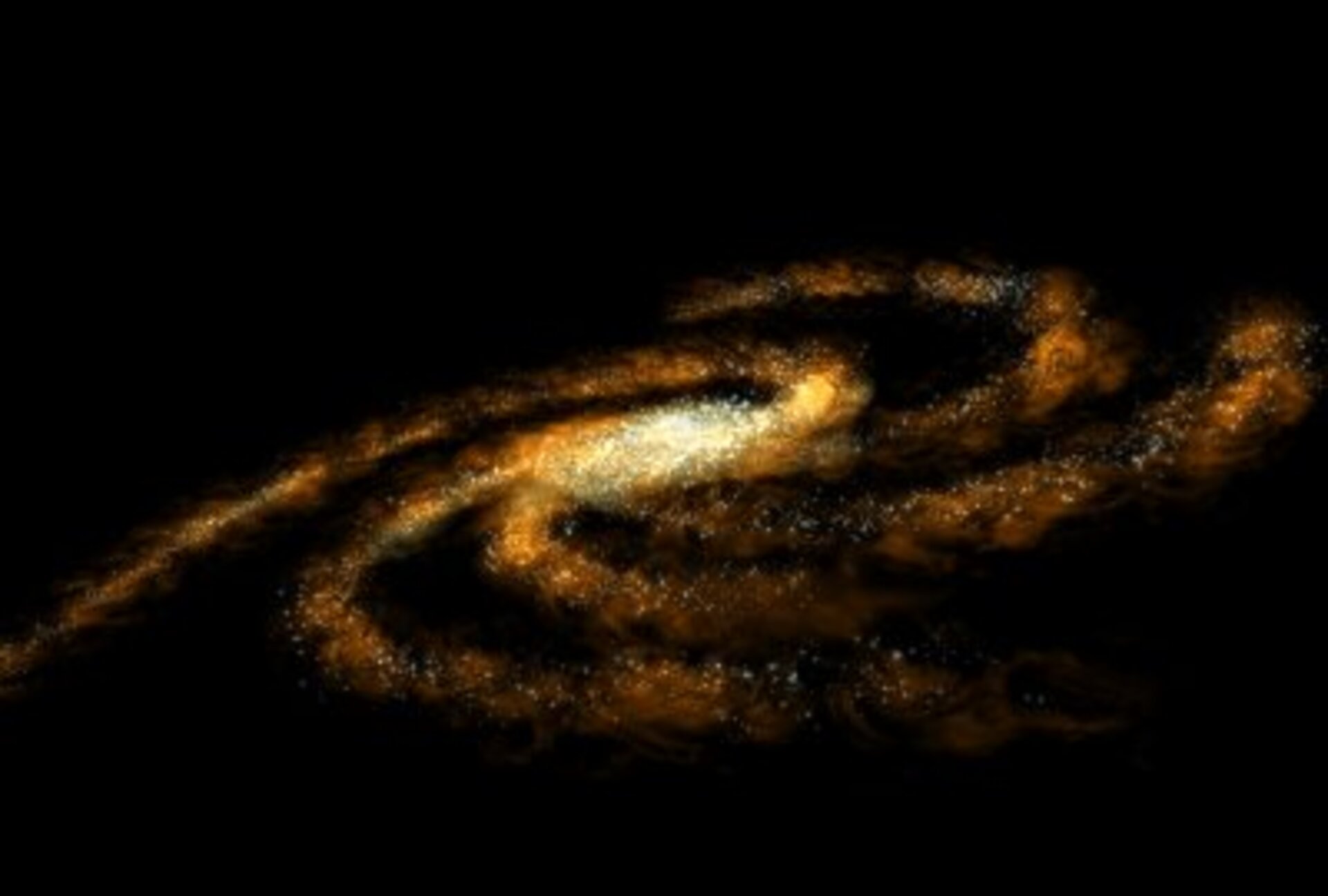 Så här tror astronomemerna att Vintergatan ser ut.
