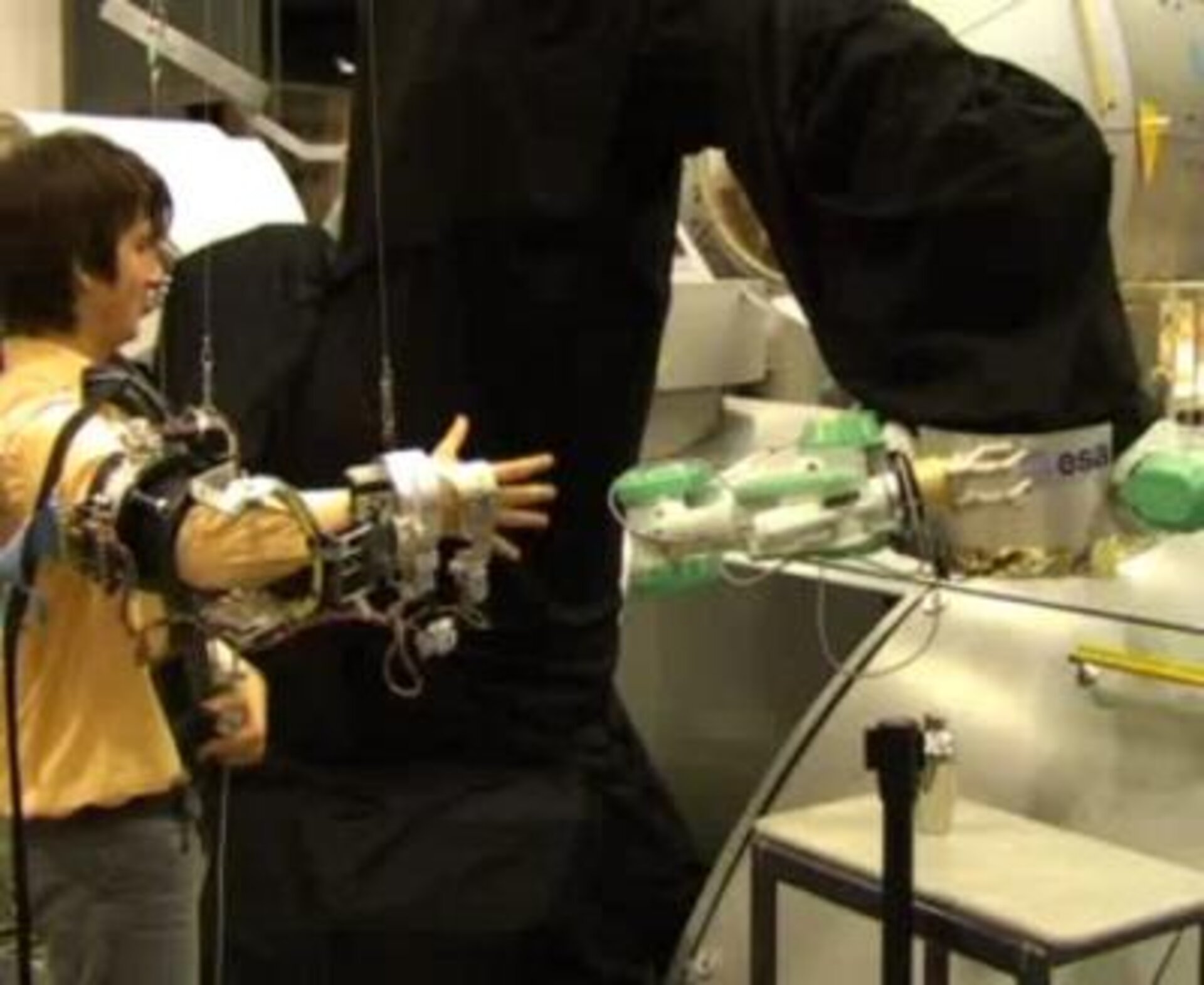 Telemanipulation with the use of the ESA Exoskeleton