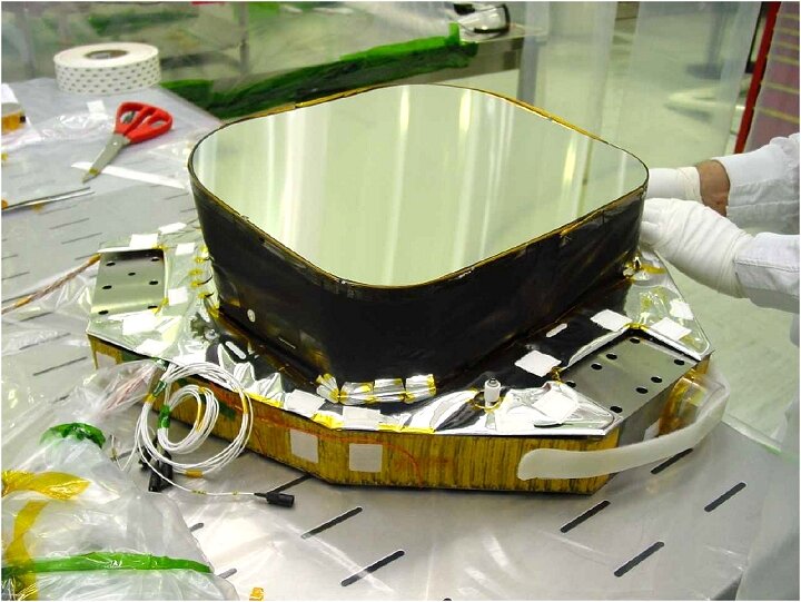 Lo specchio primario del telescopio di COROT