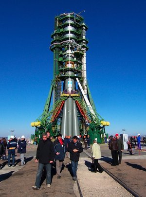 MetOp on the launch pad