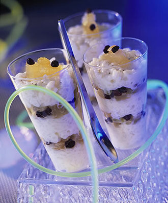 Rice pudding aux fruits confits