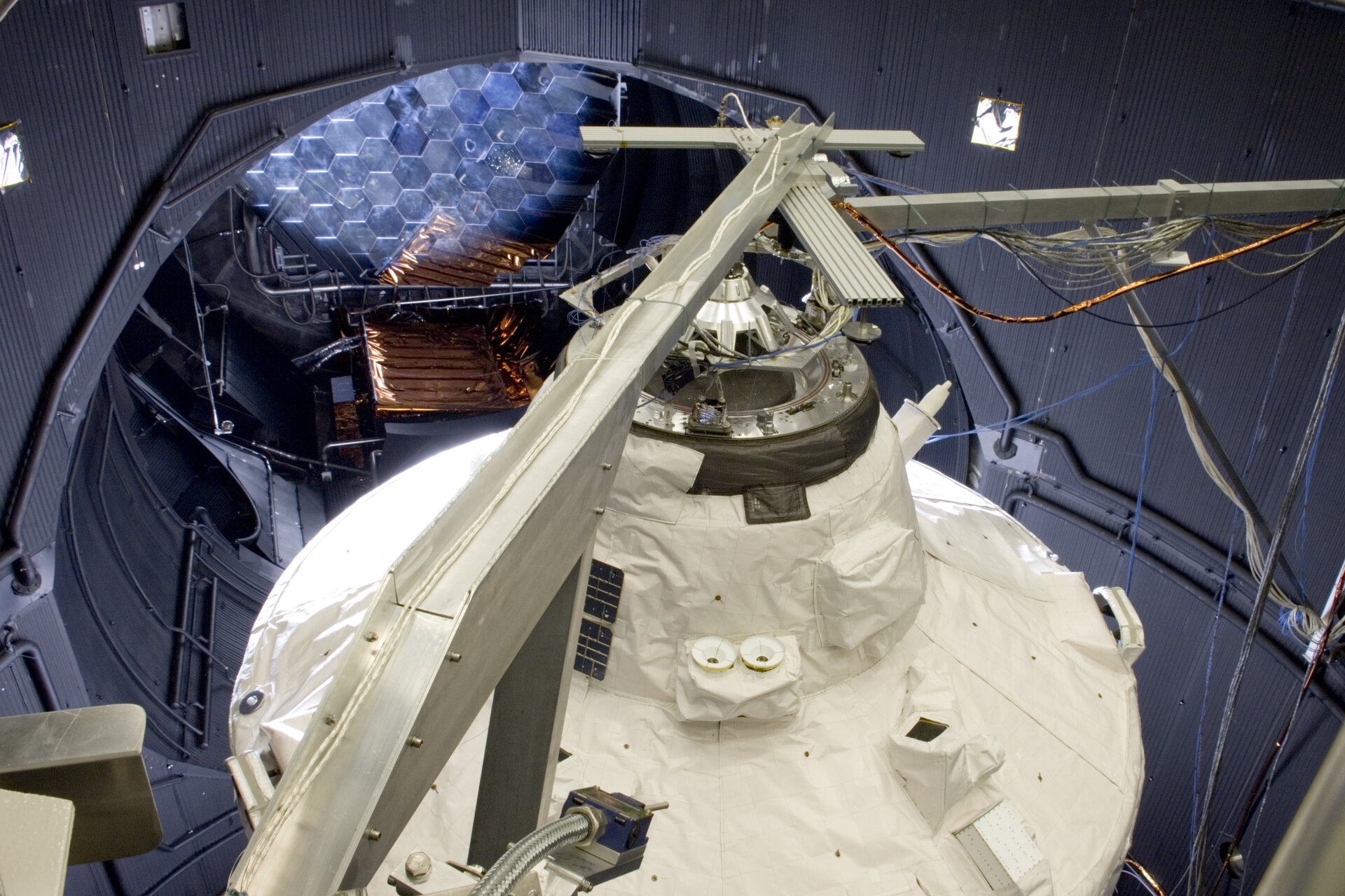 Jules Verne ATV was placed in the Large Space Simulator