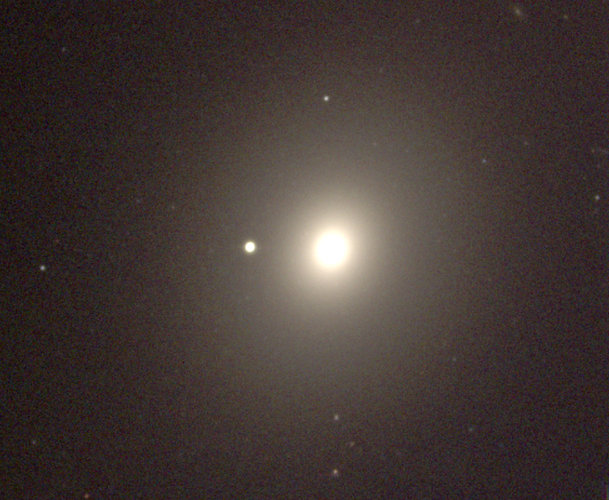 NGC 4472 elliptical galaxy, hosting a stellar mass black hole