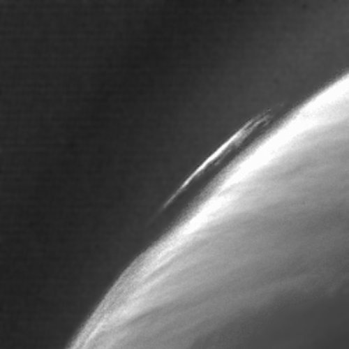 OSIRIS image of atmospheric structures of Mars