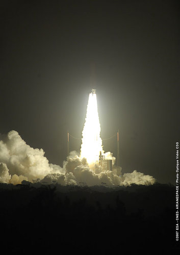 Ariane 5 ECA lift-off