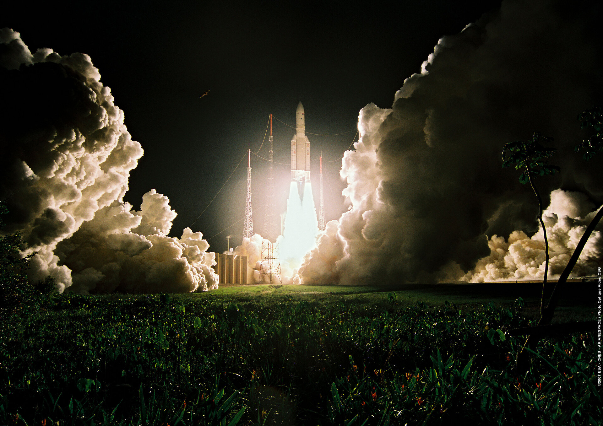 Ariane 5 ECA lift-off