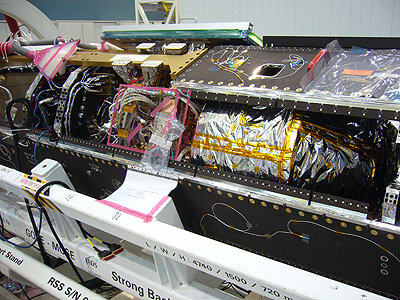 Gradiometer Flight Model electronics and Core Structural Thermal