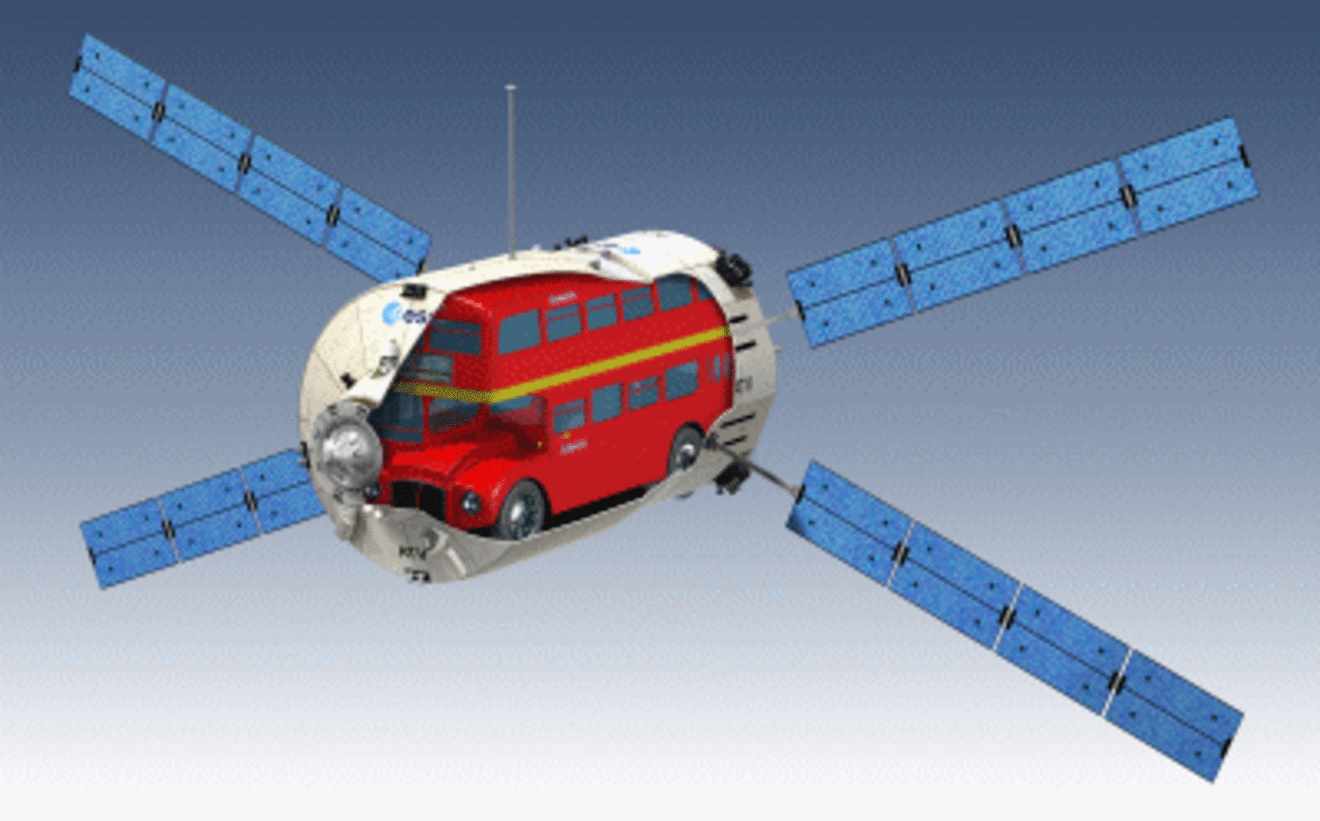 Lastesel mit den Ausmaßen eines Doppeldeckers: das ATV der ESA