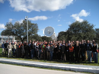 Participantes en el Workshop sobre Espectroscopía Astronómica y Observatorio Virtual en ESAC