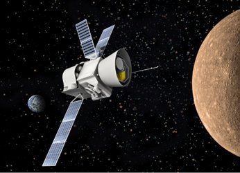 BepiColombo auf dem Weg zum Merkur
