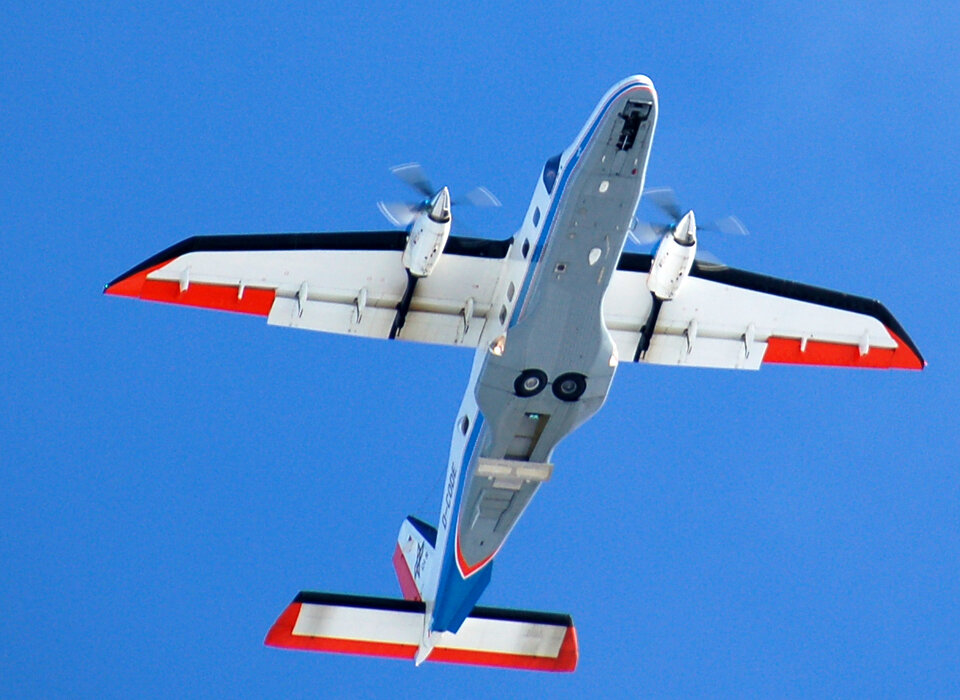 Dornier 228, la plate-forme aérienne de CryoVex 2007