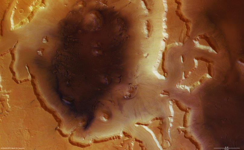 Deuteronilus Mensae region on Mars